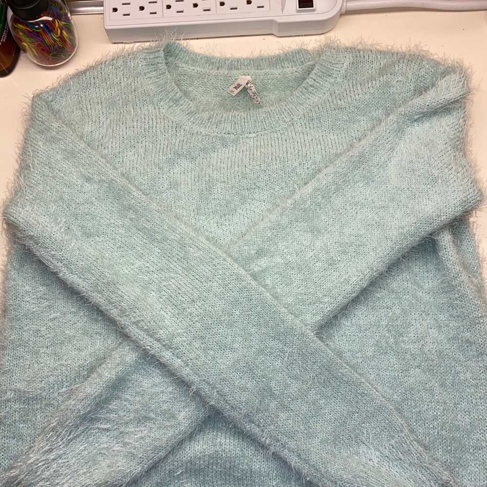 Light blue Mudd Sweater NEVER WORN!!